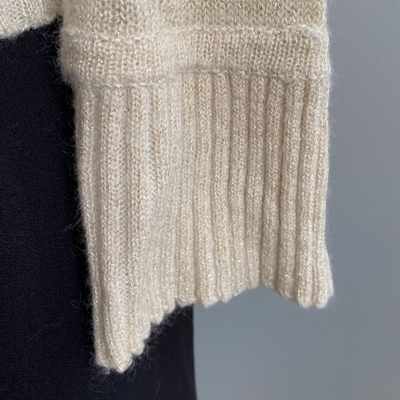 Gap Maternity Cardigan with Subtle Gold Shimmer - Picture 3 of 10